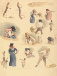 Études de faneurs