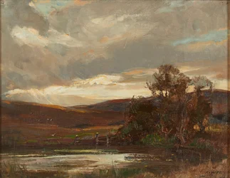Soirée sur la route de Swire, pont d