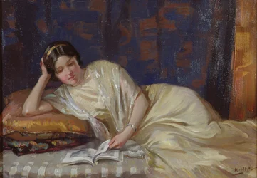 La robe en soie jaune