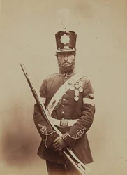 Sergent-major John Paul, Royal Sappers and Miners, 1856