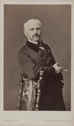 Portrait du peintre Henri Lehmann 1814-1882, vers 1860