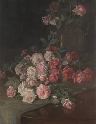 Roses et acajou, c.1900
