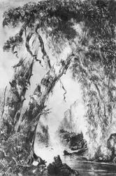 Chutes de Trenton, New York, 1836