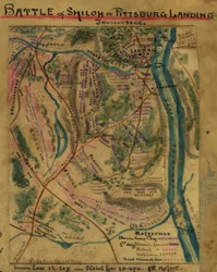 Bataille de Shiloh ou Pittsburg Landing, Tennessee LOC gvhs01.vhs00313