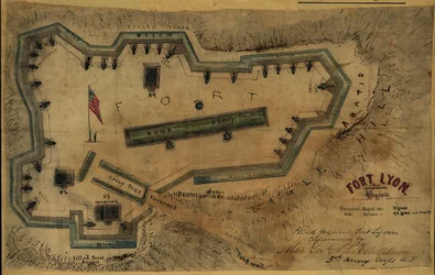 Fort Lyon, près d