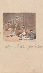 Salle de garde indienne