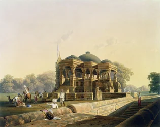 Ancien temple à Hulwud, du Volume I de 
