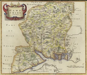 Carte du Hampshire