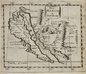 Carte du Nouveau-Mexique