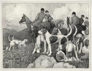 Scène de chasse