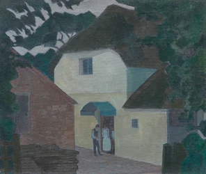 Le visiteur au moulin