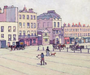 La maison de pesée, Cumberland Market, vers 1914