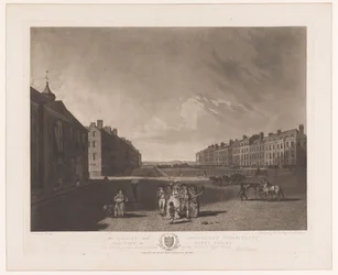 Vue de Queen Square à Londres