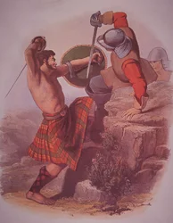 Guerrier des Highlands du clan MacMillan