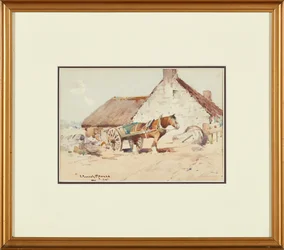 Cheval et charrette
