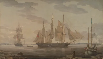 Navires dans le port