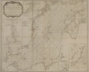 Nouvelle et précise carte de la mer Baltique ou de la mer de l