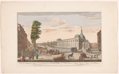 Vue de la Bourse à Rotterdam