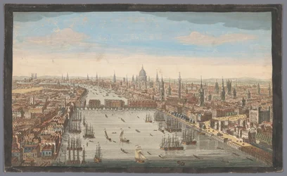 Vue générale de la ville de Londres