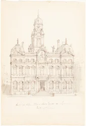 Hôtel de Ville, place des Terreaux, Lyon