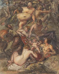 Scène de bacchanale