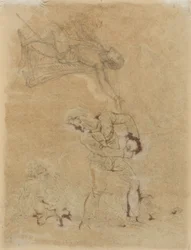 Stephano et Trinculo avec Caliban