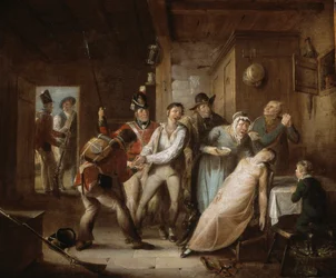 Le déserteur appréhendé