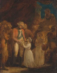 Les Deux Fils de Tipu Sahib, Sultan de Mysore, Remis en Otages au Général Cornwallis