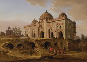 La mosquée Kila Kona, Purana Qila, Delhi