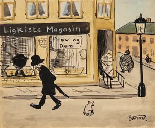 Magasin de cercueils