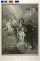 Apothéose des enfants défunts du roi George III d