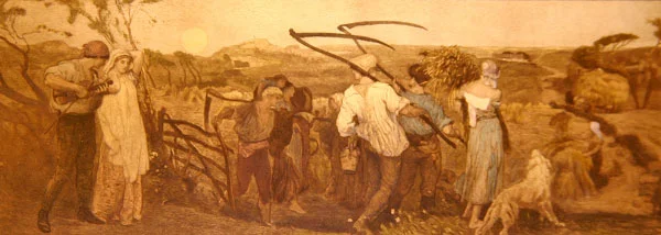 Lune des moissons, vers 1883