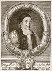 William Sancroft, archevêque de Canterbury, illustration de 