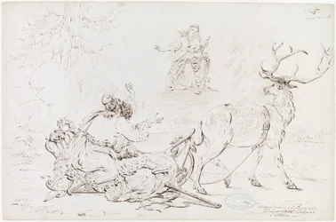 Väinämöinen et la vierge de Pohjola