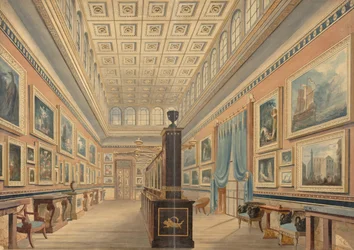 La galerie de tableaux flamands, la demeure de Thomas Hope, Duchess Street, Portland Place