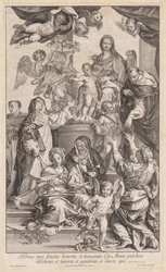 Vierge et Enfant avec Saints