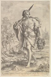 David avec la tête de Goliath, 1680-1743
