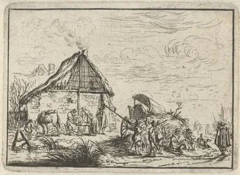 Soldats près d