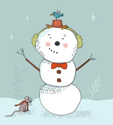Bonhomme de neige étoilé, 2019