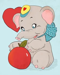 Éléphant de la Saint-Valentin, 2021