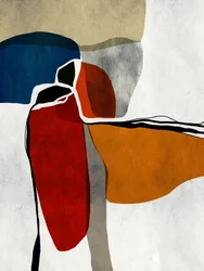 Formes abstraites colorées