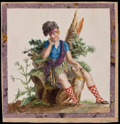 Un Highlander, vers 1820