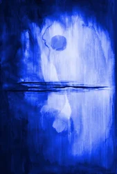 Résumé : Clair de lune bleu