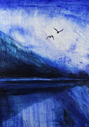 Les oiseaux du lac Blue Mountain