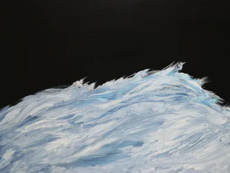 Vagues sombres déferlantes