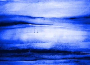 Horizon bleu profond