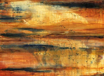 Les oiseaux du ciel doré