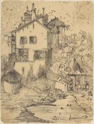 Une rustique maison de campagne