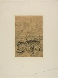 La ville dans les montagnes