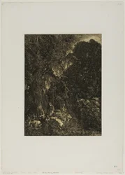 Sainte Famille avec des cerfs